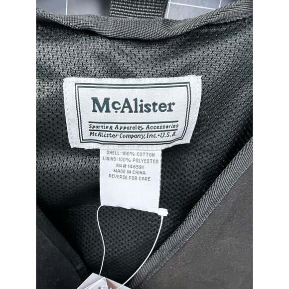 DRAKE WATERFOWL MCALISTER WAX CANVAS WADING VEST - HUNTING VEST - New NWT - Picture 5 of 8